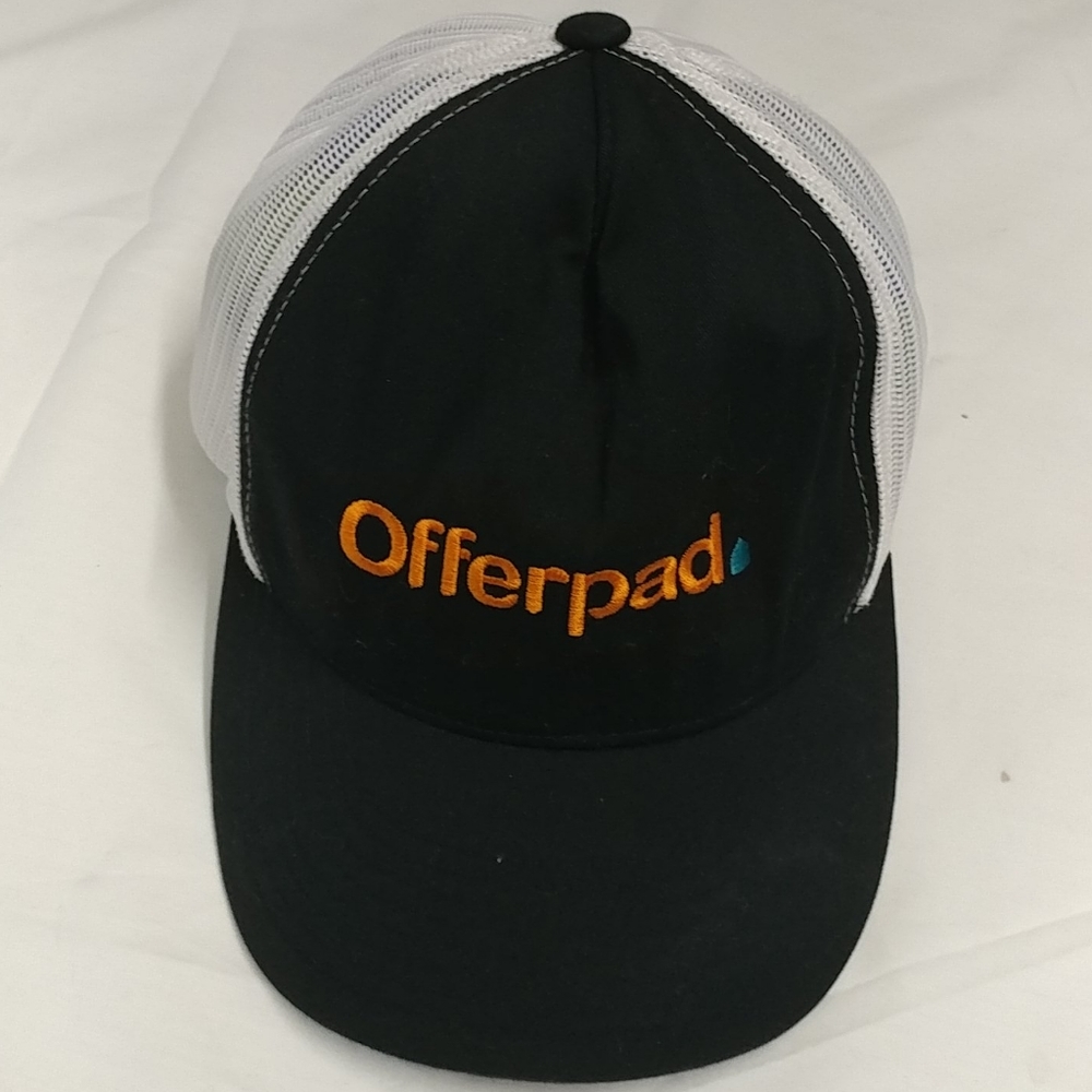 Offerpad baseball cap, w/ Orange writing logo
